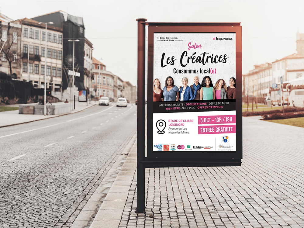 Salon Les Créatrices 2018 - Initiative Artois - Agence GUS Salon Les Créatrices 2018 - Initiative Artois - Agence GUS