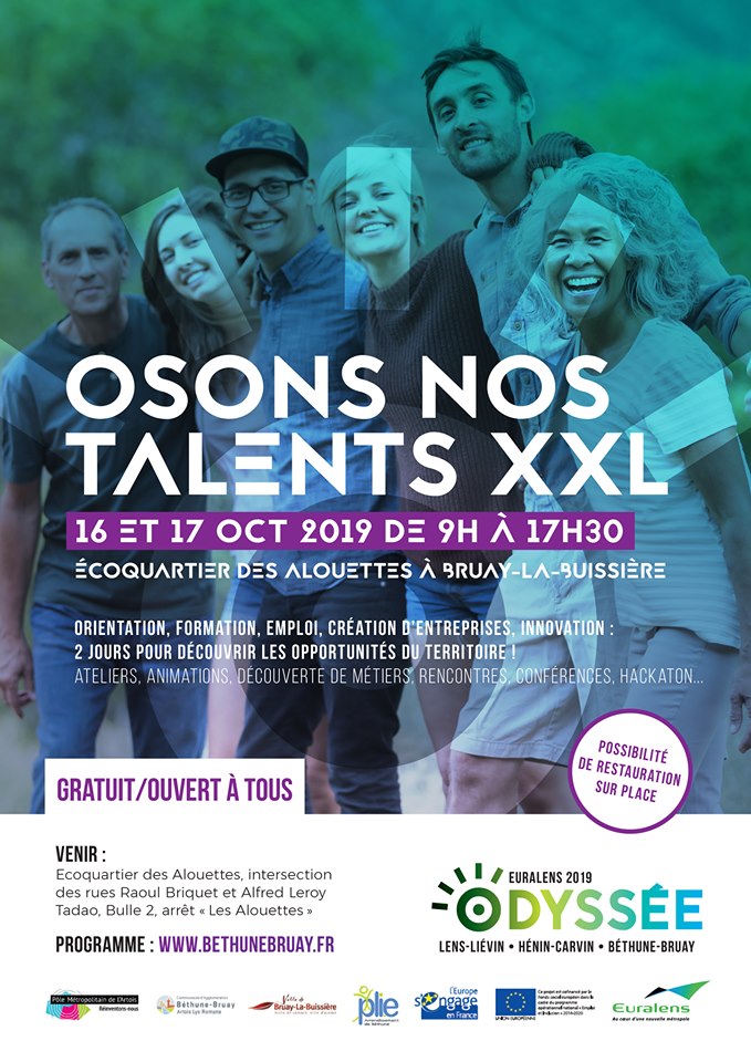 Salon Osons nos talents XXL - Communauté d'Agglomération de Béthune-Bruay, Artois Lys Romane - Agence GUS Salon Osons nos talents XXL - Communauté d'Agglomération de Béthune-Bruay, Artois Lys Romane - Agence GUS
