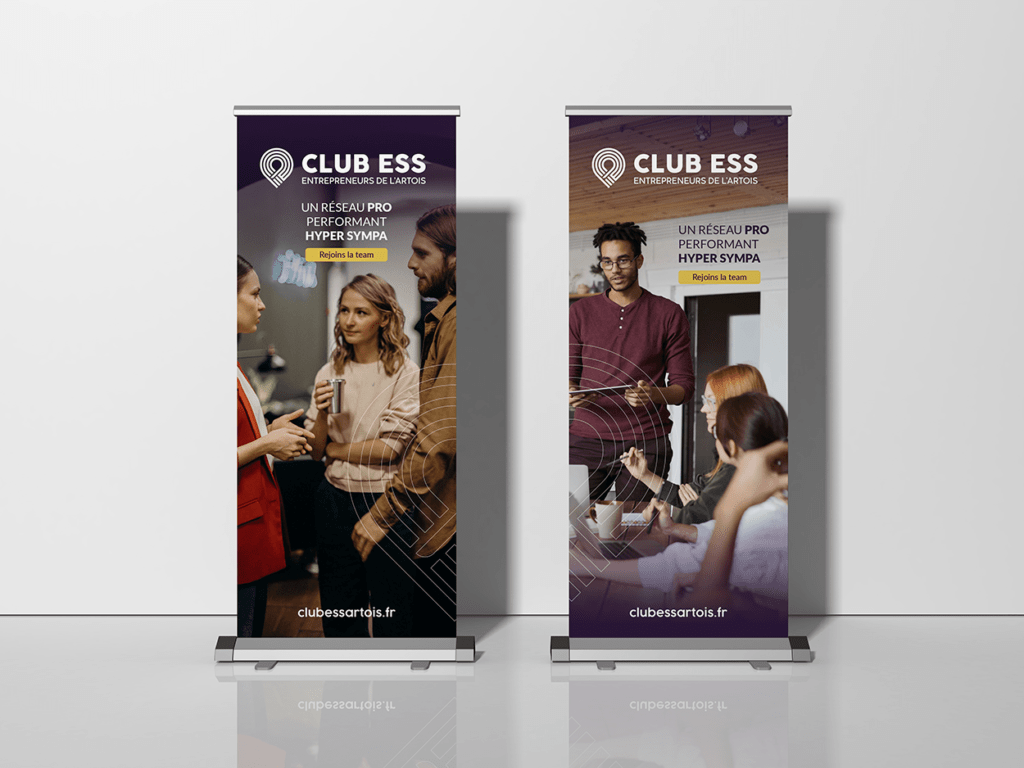 Roll Up - CLUB ESS - Agence GUS Roll Up - CLUB ESS - Agence GUS