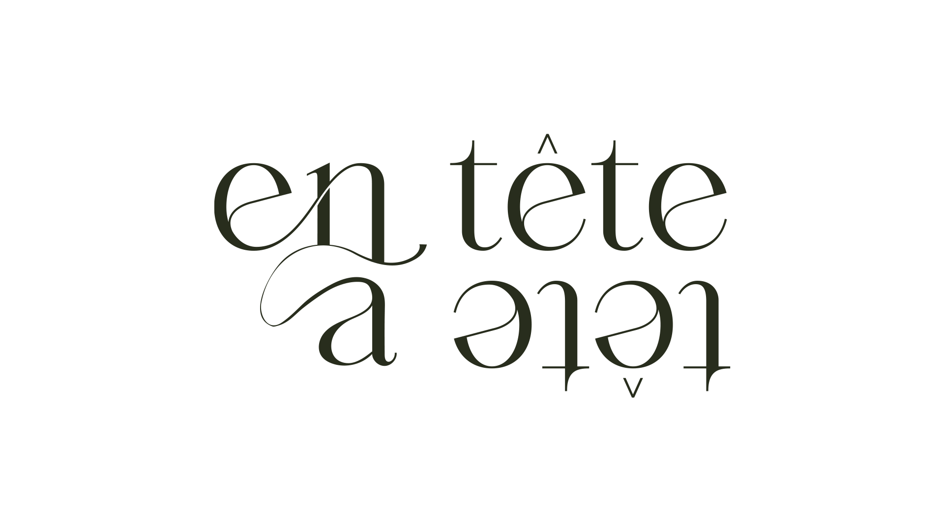 Nouveau logo - En tête à tête - Agence GUS - Béthune