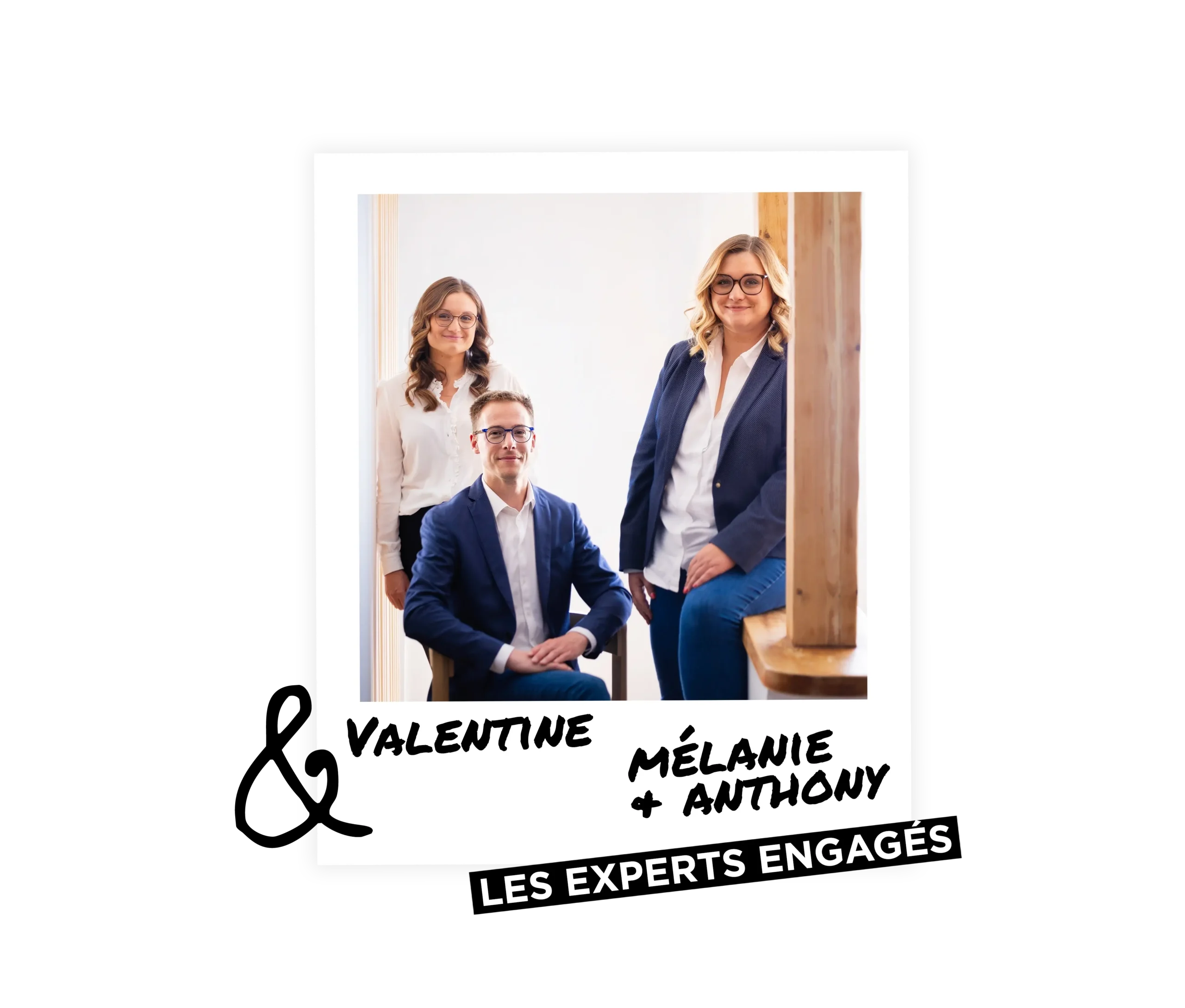 Valentine Mélanie & Anthony - Cabinet Lecocq - Experts comptables - Agence GUS - Béthune - Hauts-de-France