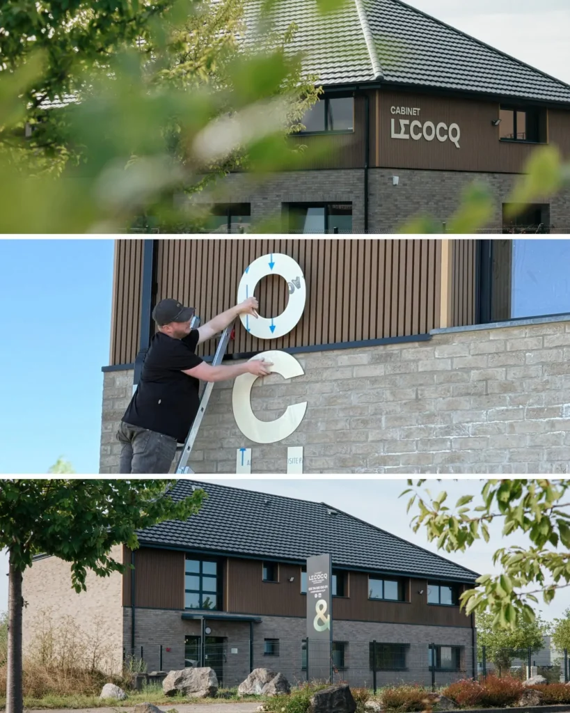 Signalétique enseigne - Cabinet Lecocq - Experts comptables - Agence GUS - Béthune - Hauts-de-France Signalétique enseigne - Cabinet Lecocq - Experts comptables - Agence GUS - Béthune - Hauts-de-France