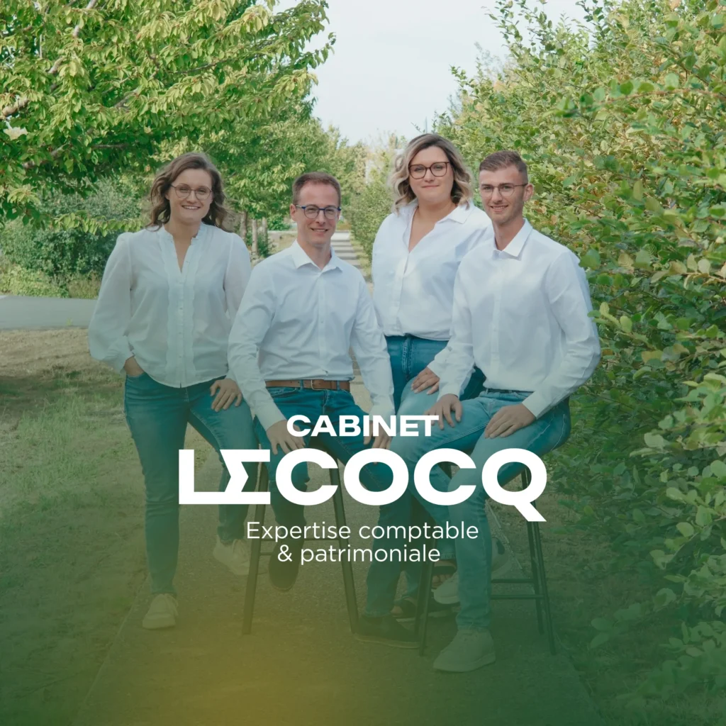 Logo - Cabinet Lecocq - Experts comptables - Agence GUS - Béthune - Hauts-de-France